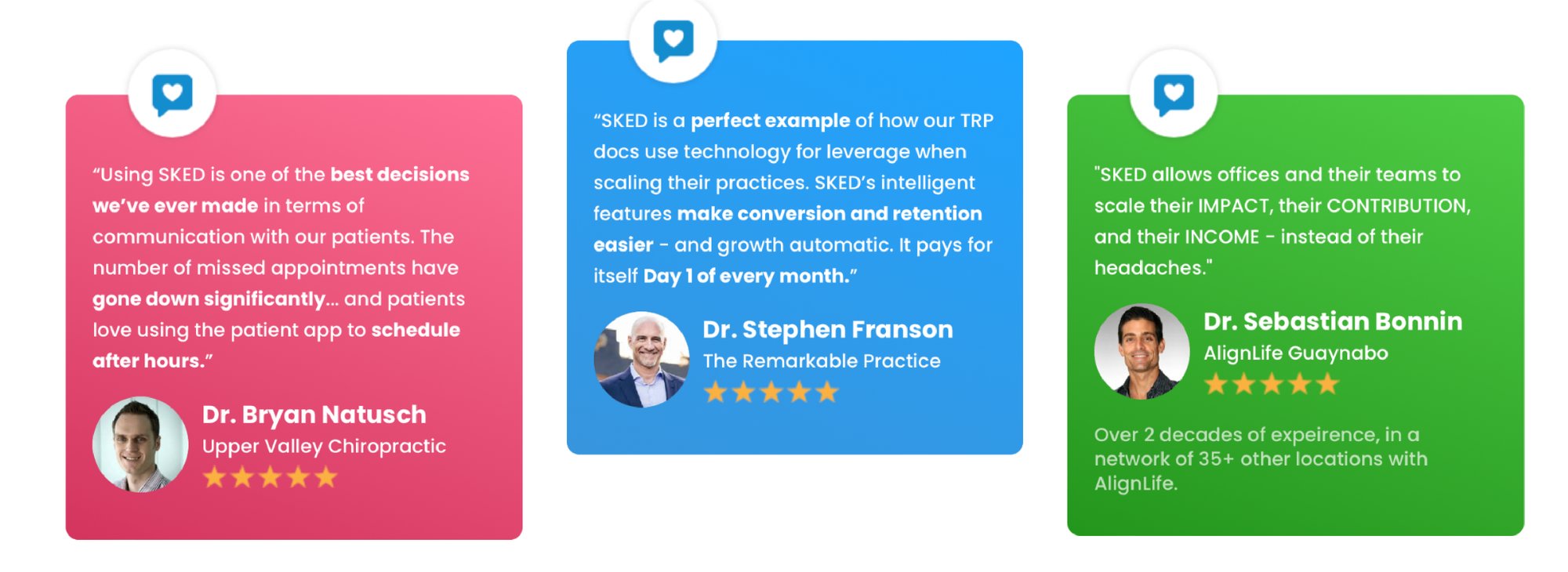 Testimonials Testimonials