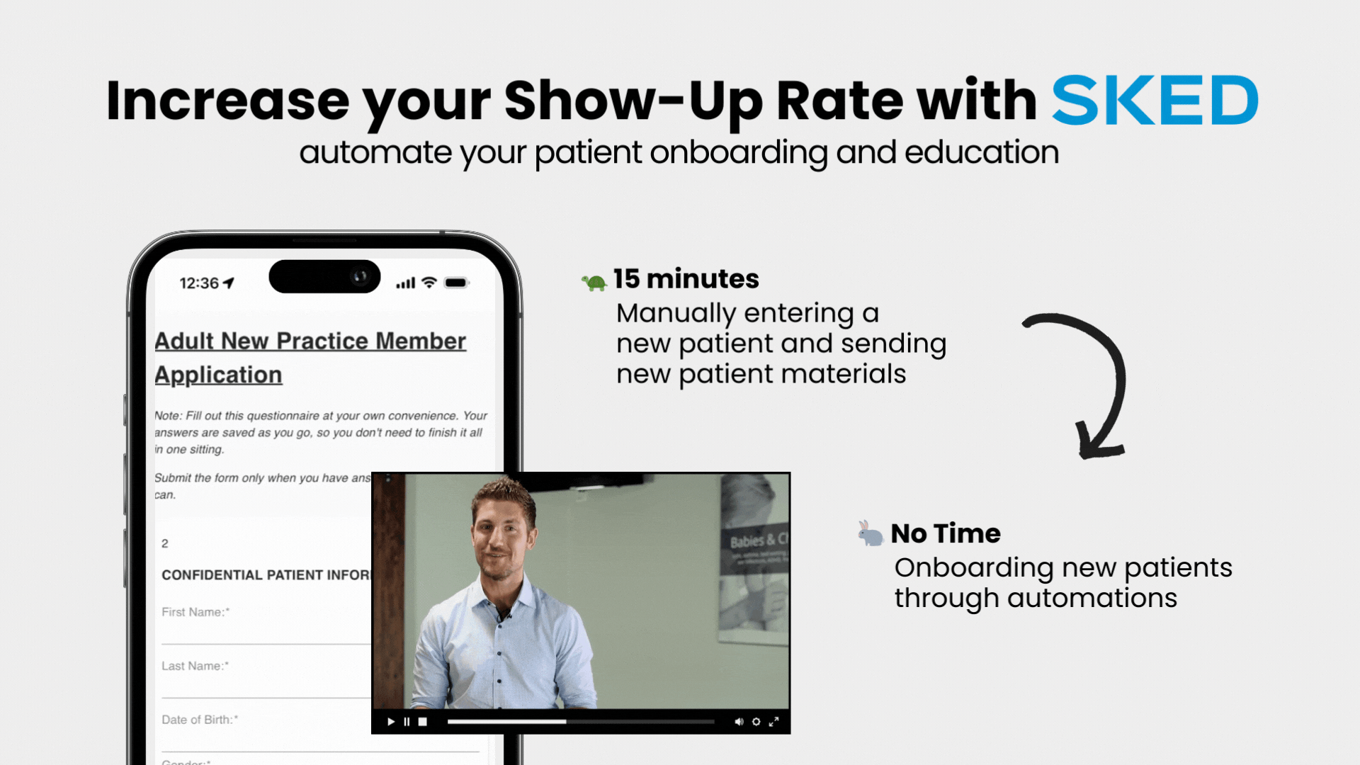 Increase No Show Rate Increase No Show Rate